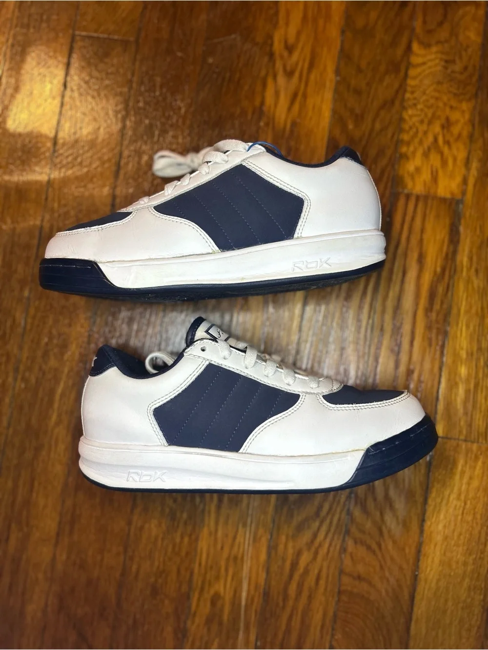 Reebok S. Carter Jay Z Men’s White and Navy Casual Sneakers